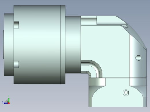 直齿孔ZPLE160-L2 22-110-145-M8.stp右视缩略图