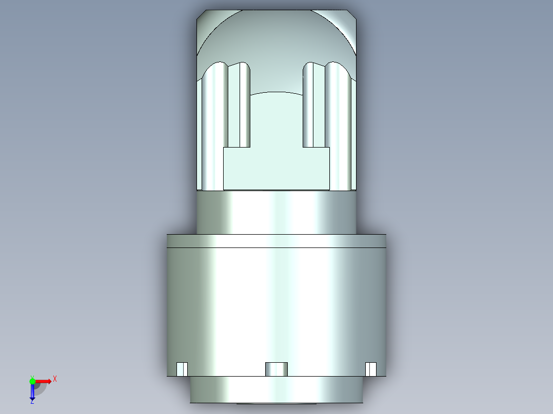 直齿孔ZPLE160-L2 22-110-145-M8.stp俯视图