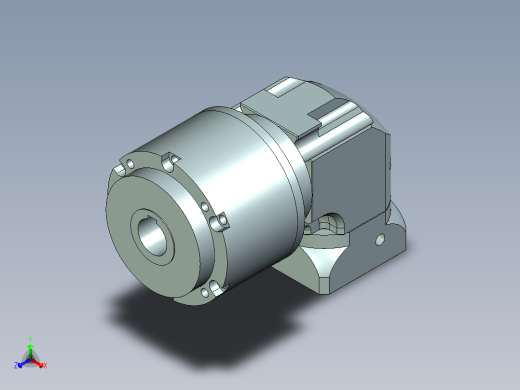 直齿孔ZPLE160-L2 22-110-145-M8.stp正等轴测缩略图