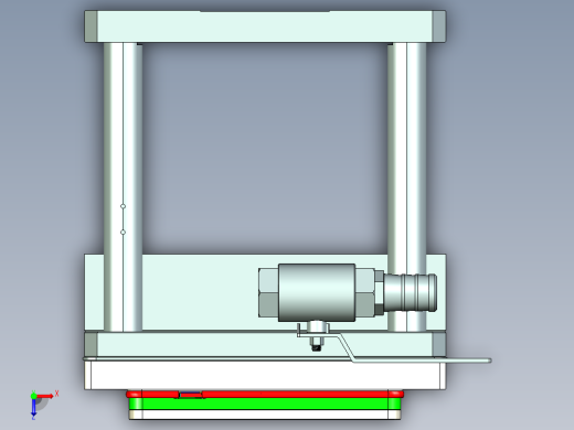 Z581C-笔记本CNC工装夹具三维模型CNC4-zj0915俯视缩略图