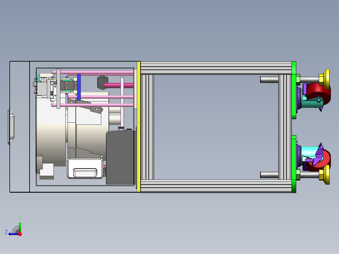 导套自动供料机sw18可编辑右视图