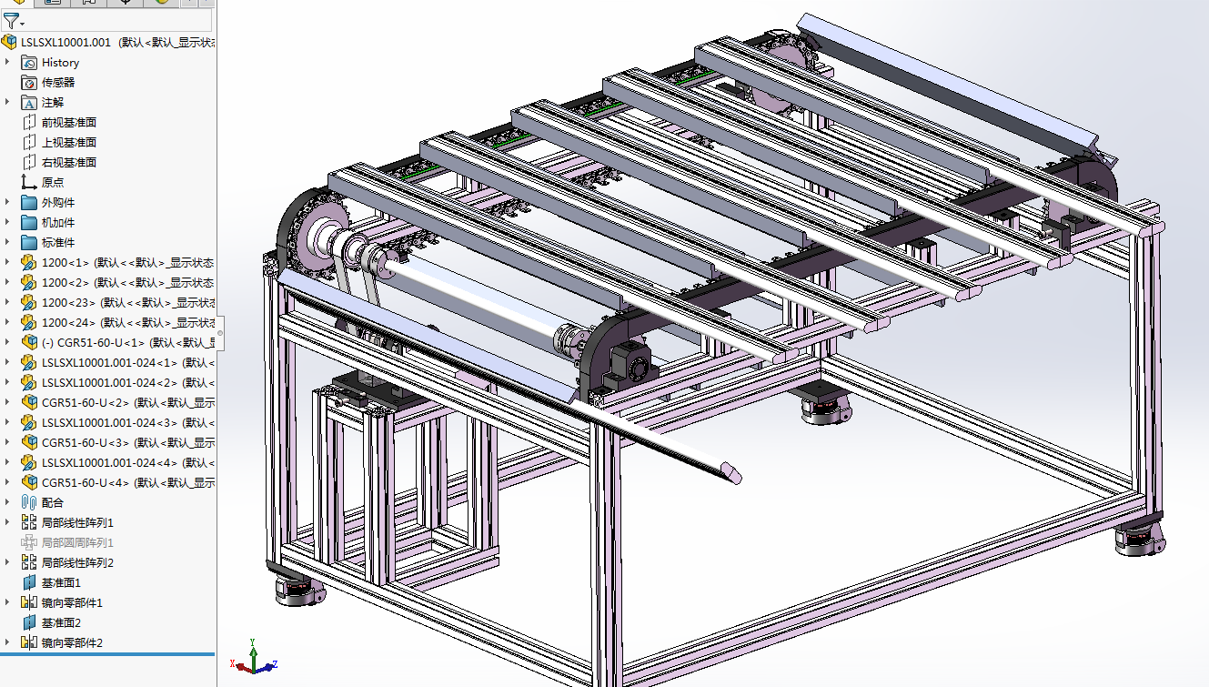 板材输送线设备sw18可编辑