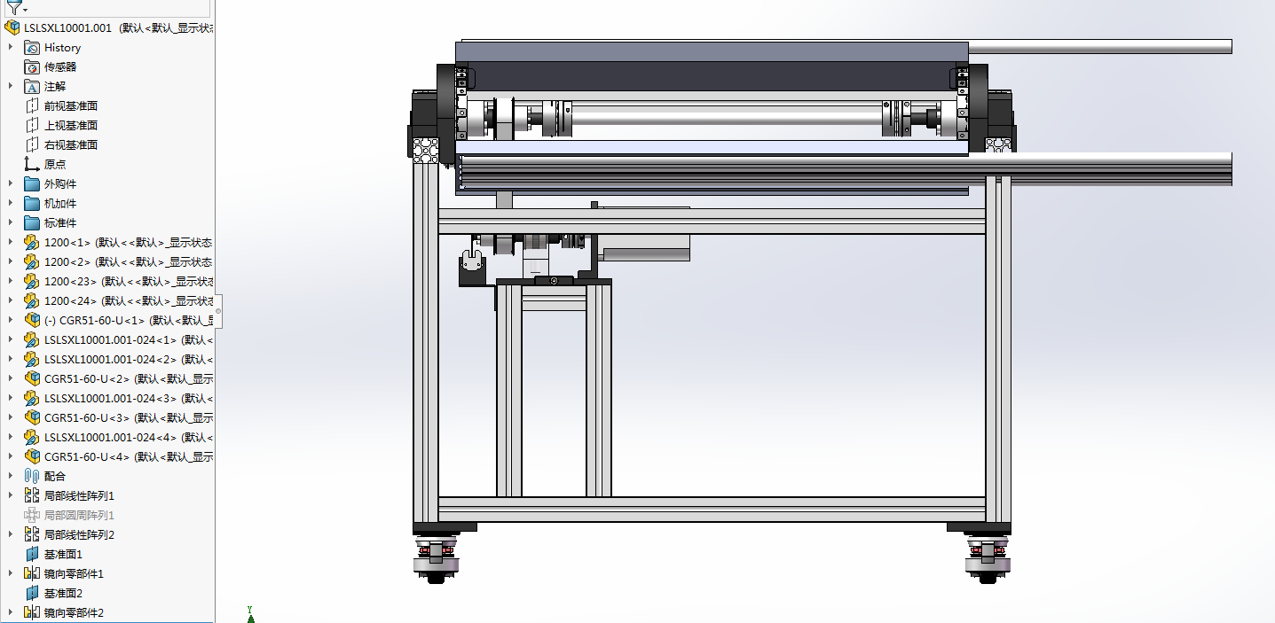 板材输送线设备sw18可编辑