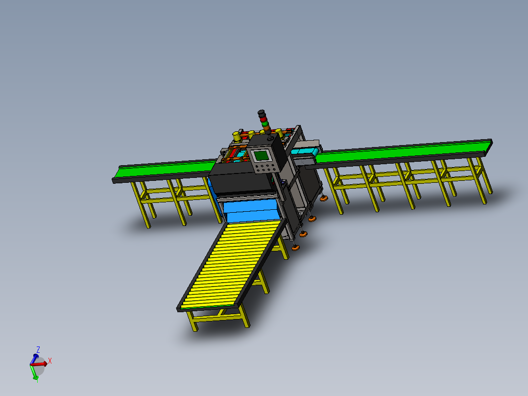 火腿肠自动切片生产线sw17
