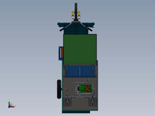 移动喷淋车sw16可编辑前视缩略图