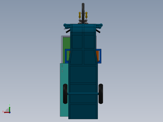 移动喷淋车sw16可编辑后视缩略图