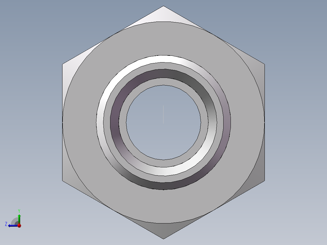 美制O圈密封接头、1CO-18-10右视图
