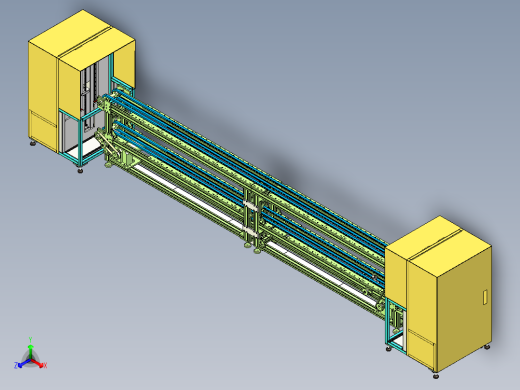 上下层倍速输送线体设计