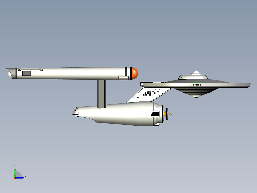 B3003705-原版企业号左视图