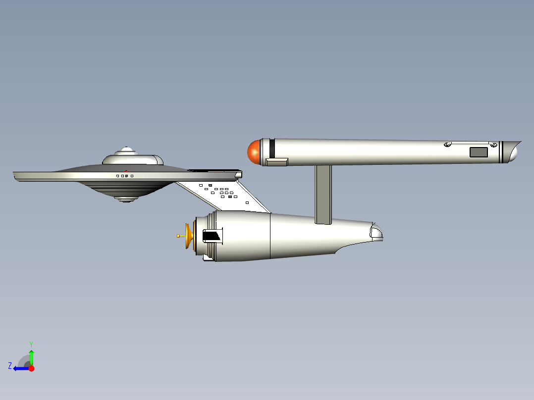 B3003705-原版企业号右视图