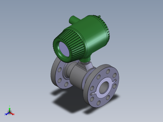 仪表、流量计(36)正等轴测缩略图