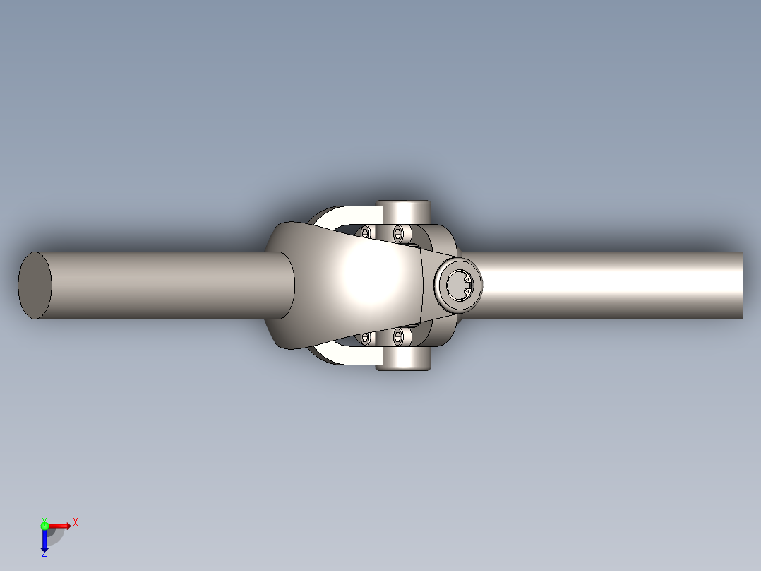 万向节(58)俯视图