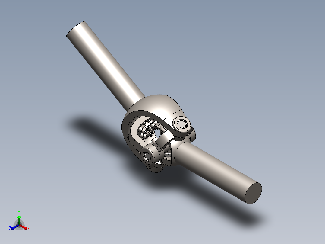 万向节(58)正等轴测图