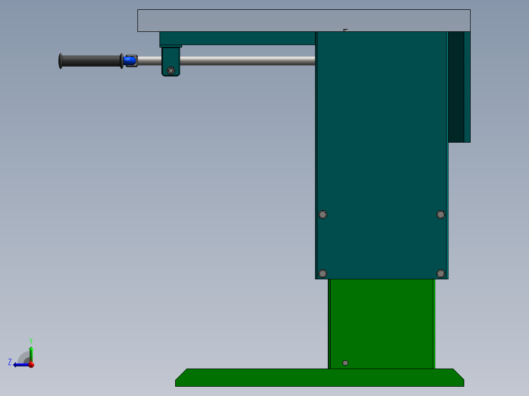 Sovella工作台3D数模图纸 Solidworks设计 附STEP右视图