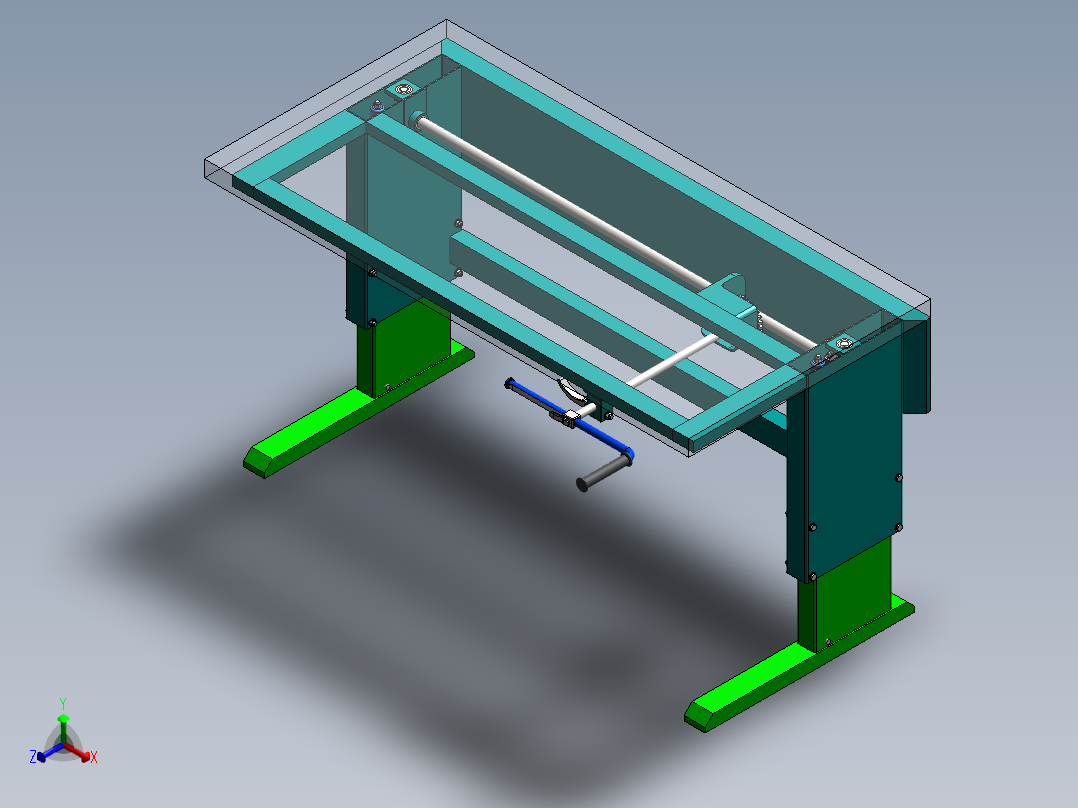 Sovella工作台3D数模图纸 Solidworks设计 附STEP正等轴测图