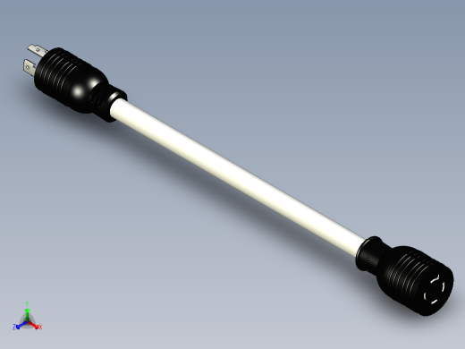 125伏交流电-250伏交流电延长线适配器