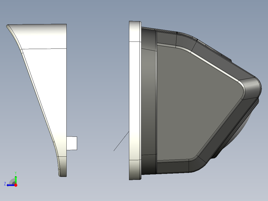 车载环视摄像头右视图
