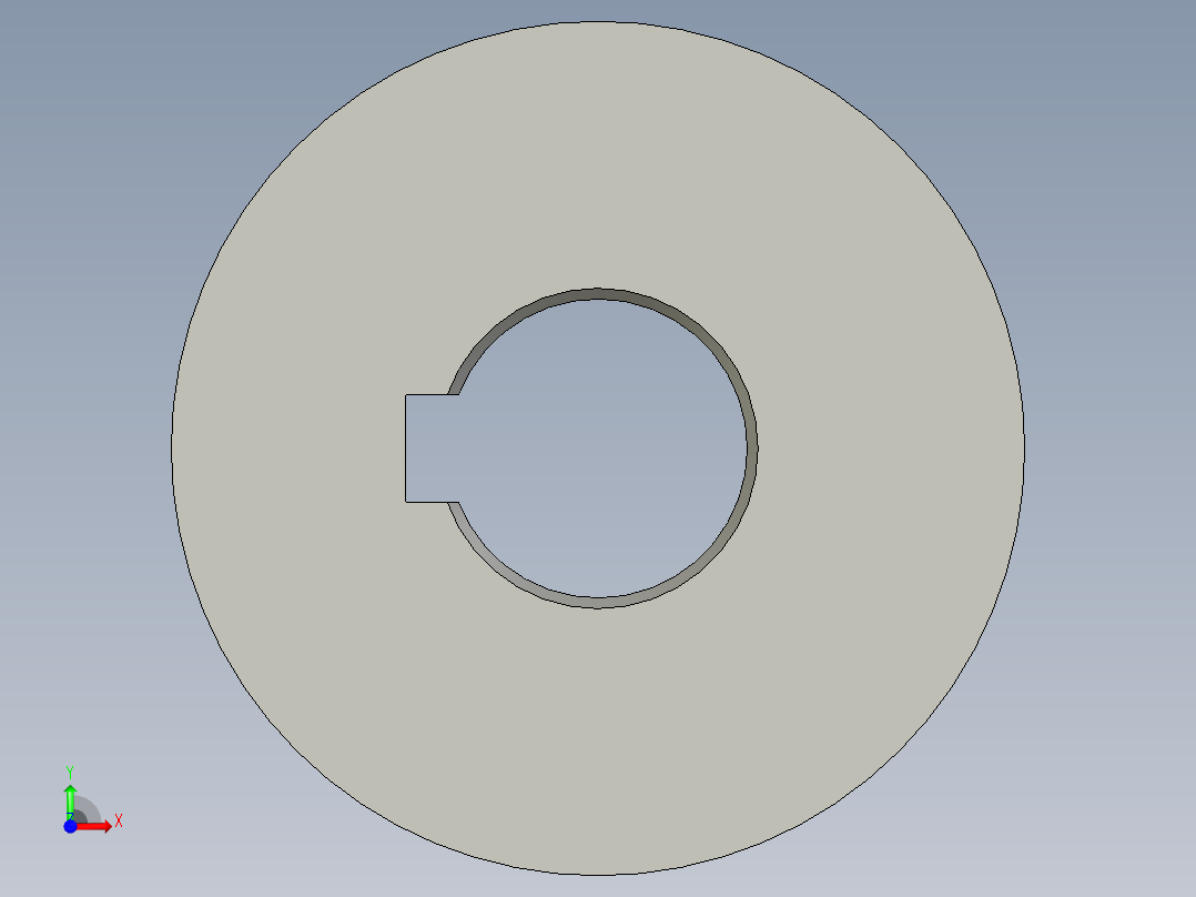 第四轴同步轮Z24-M5前视图