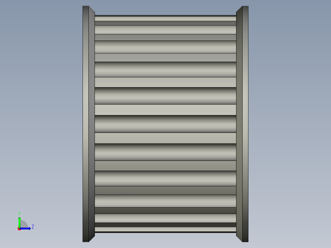 第四轴同步轮Z24-M5左视图
