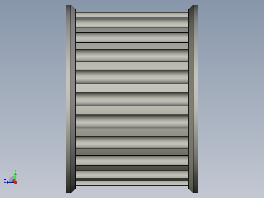 第四轴同步轮Z24-M5右视图