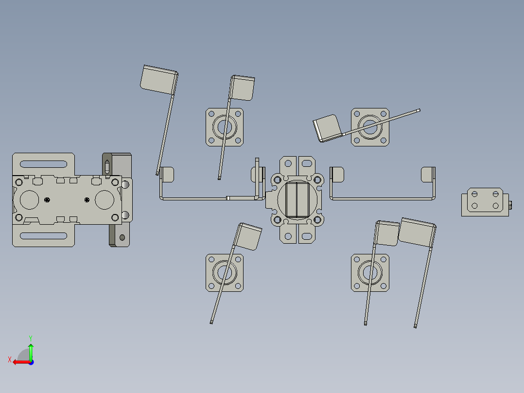 DS18006-11-A阻挡定位后视图