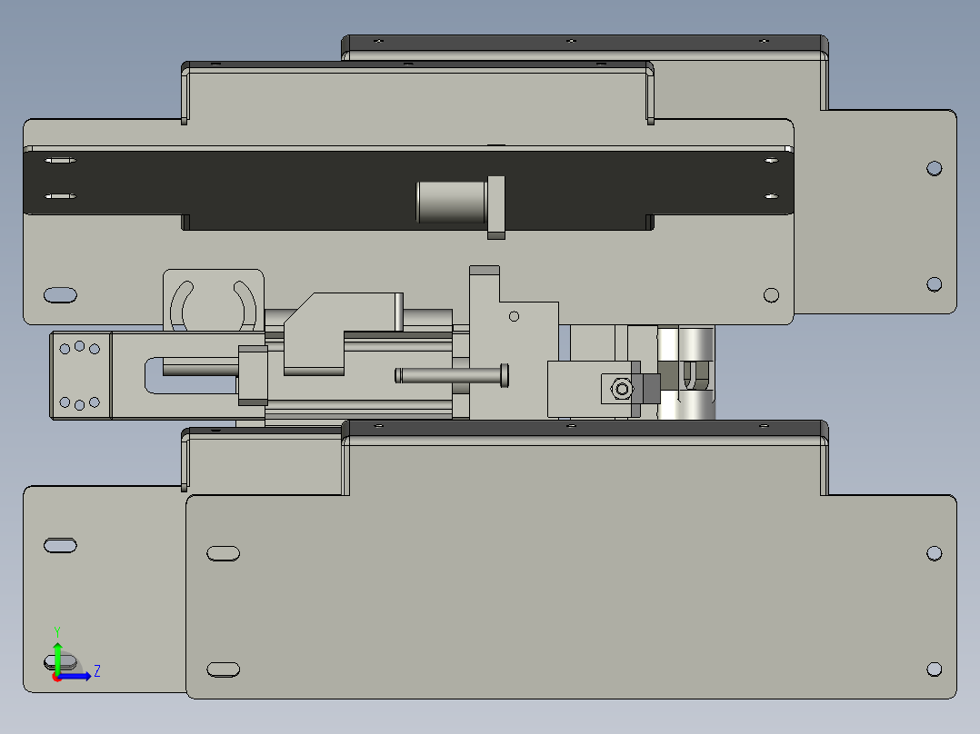 DS18006-11-A阻挡定位左视图