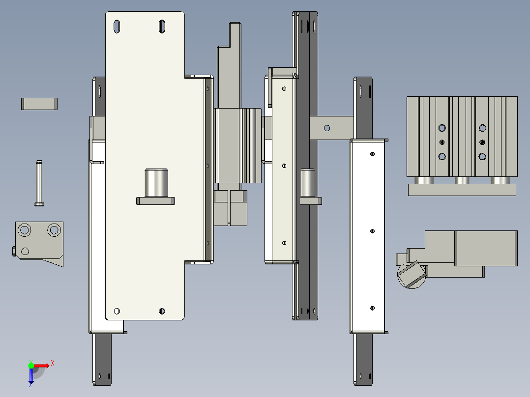 DS18006-11-A阻挡定位俯视图