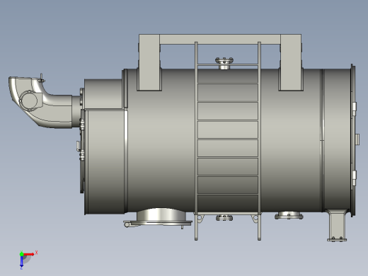 酒食品加工服装整烫电磁蒸汽锅炉俯视缩略图