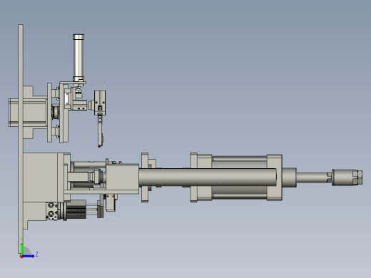 传动元件模组左视缩略图