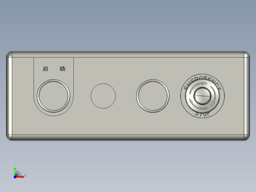四位按钮盒急停前视缩略图