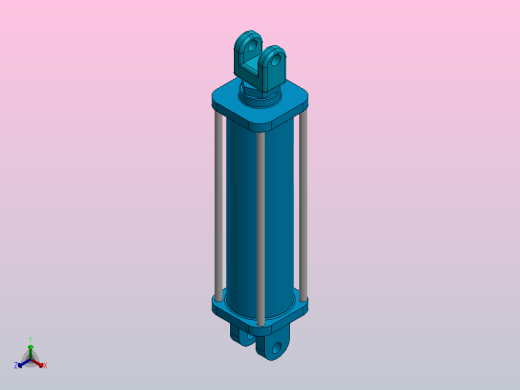 液压千斤顶_1正等轴测缩略图