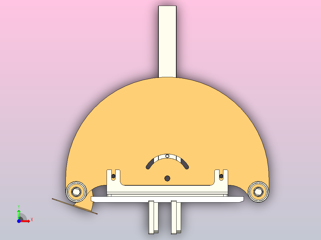 带式砂光机2000x50 - A前视图