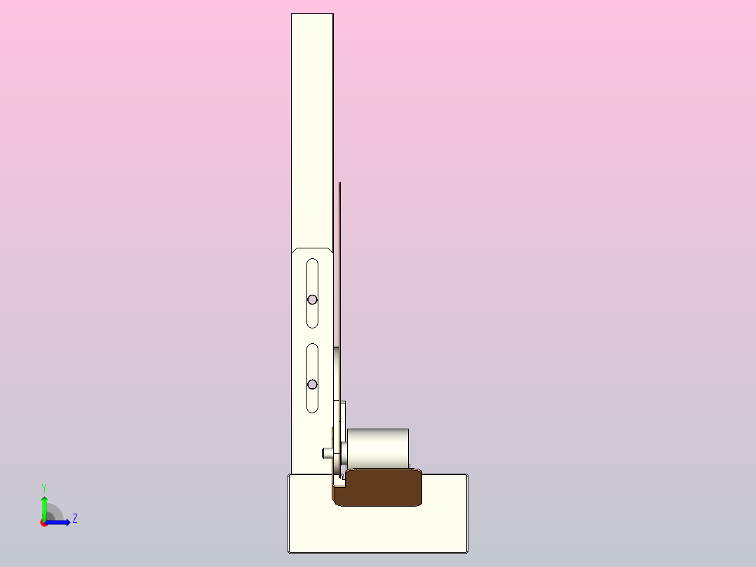 带式砂光机2000x50 - A左视图