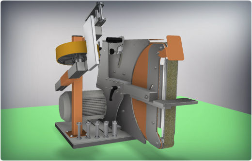 带式砂光机2000x50 - A缩略图