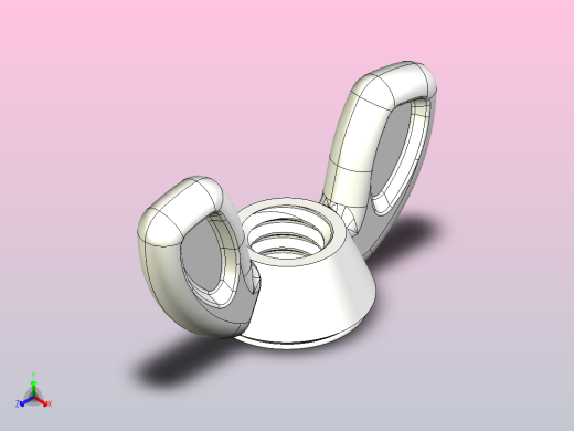 C型蝶形螺母1型