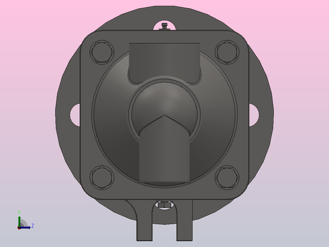 DS-XF型旋转接头[DS-XF50-25]前视图