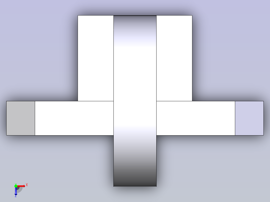 功能丰富的夹具块俯视图