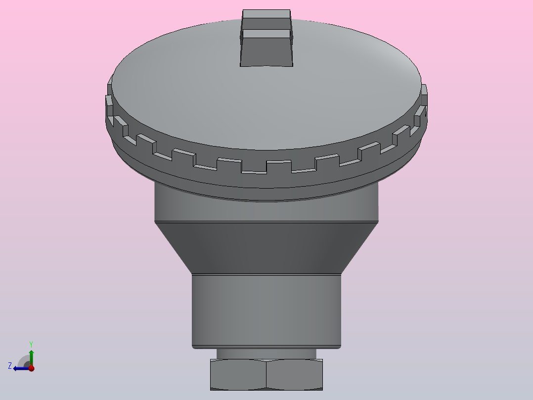J型和k型的端子右视图