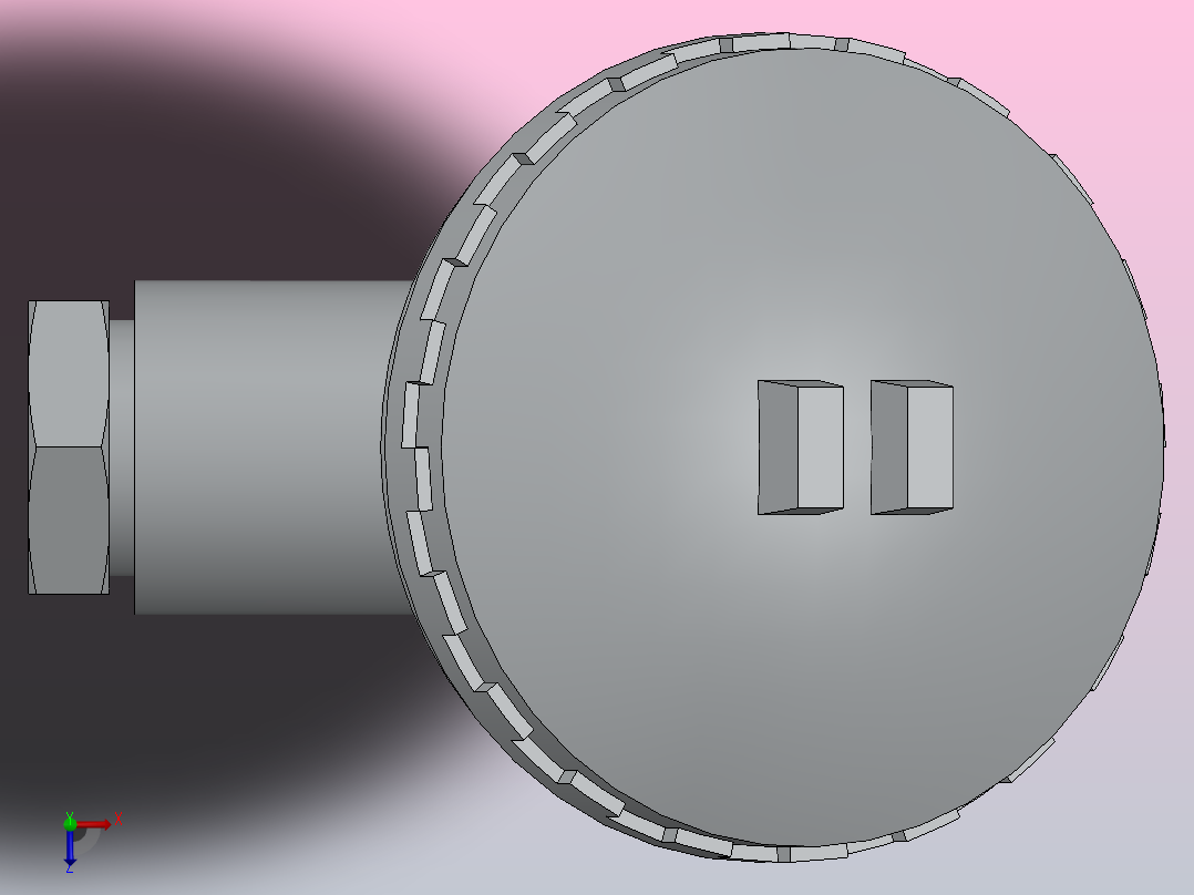 J型和k型的端子俯视图