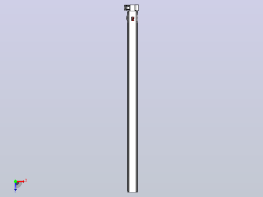 皮带直线轴半封闭可选导轨TPA-HNB-110D-90-L1800-LP-C-P40-N3俯视缩略图