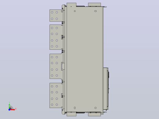 NA1-6300X-4000～5000 4P抽屉万能式断路器三维模型202202前视缩略图