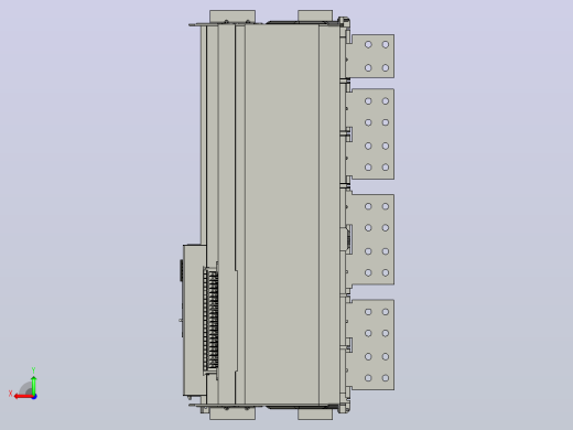 NA1-6300X-4000～5000 4P抽屉万能式断路器三维模型202202后视缩略图