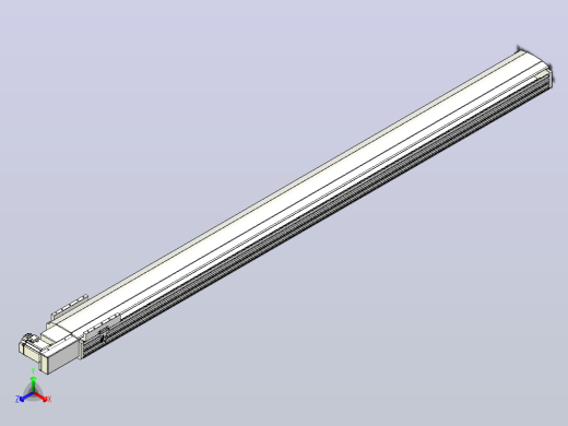 皮带直线轴半封闭可选导轨TPA-HNB-202D-140-L2400-MR-C-P75-N3