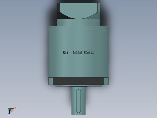 PLF160转120(孔输出)精密行星减速机[PLF160-4-S2-P2-40]俯视缩略图