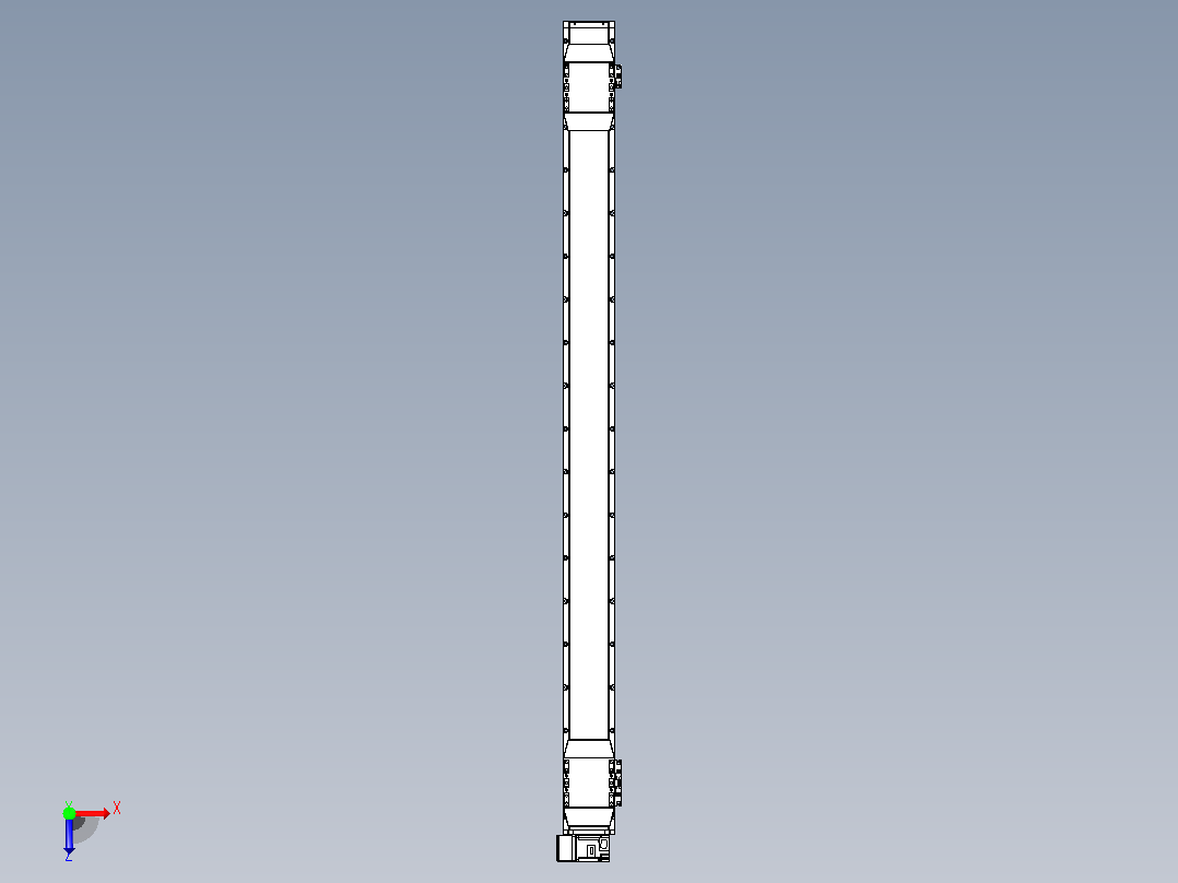 皮带直线轴双滑块型TPA-GCBS-120-P70-L700-LU-M20-N3俯视图