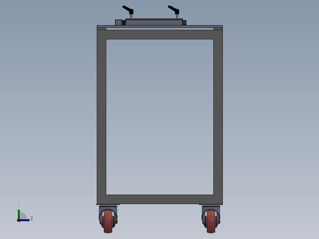 点胶装配左视图
