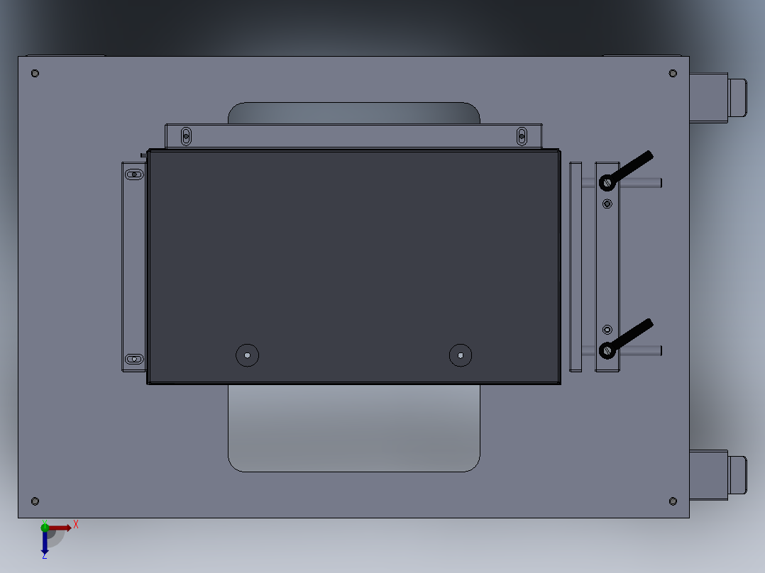 点胶装配俯视图