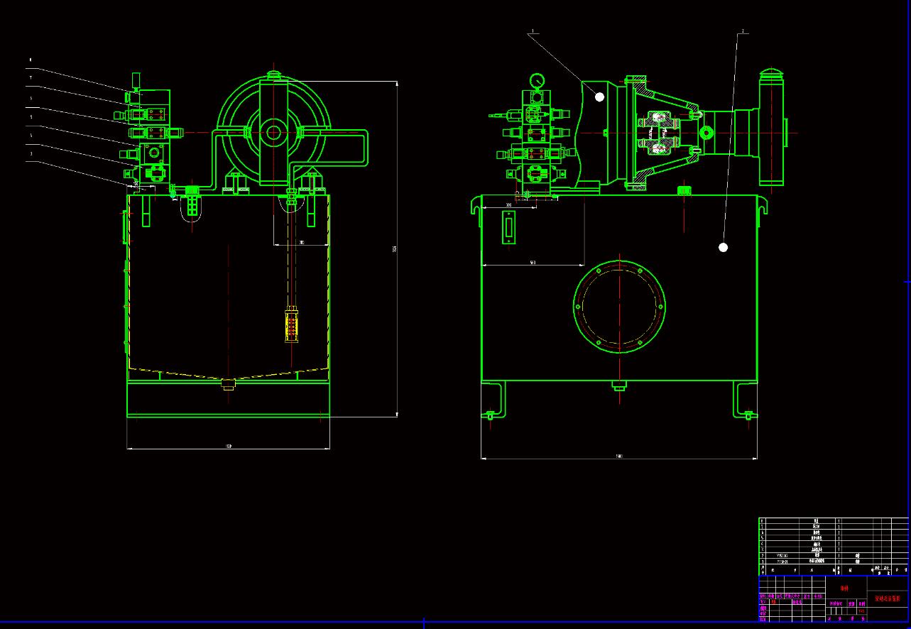 150T液压机设计全套图纸与说明计算资料