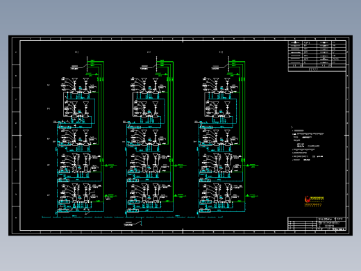 3X135MW干除灰系统输灰设备及有关管道布置安装图