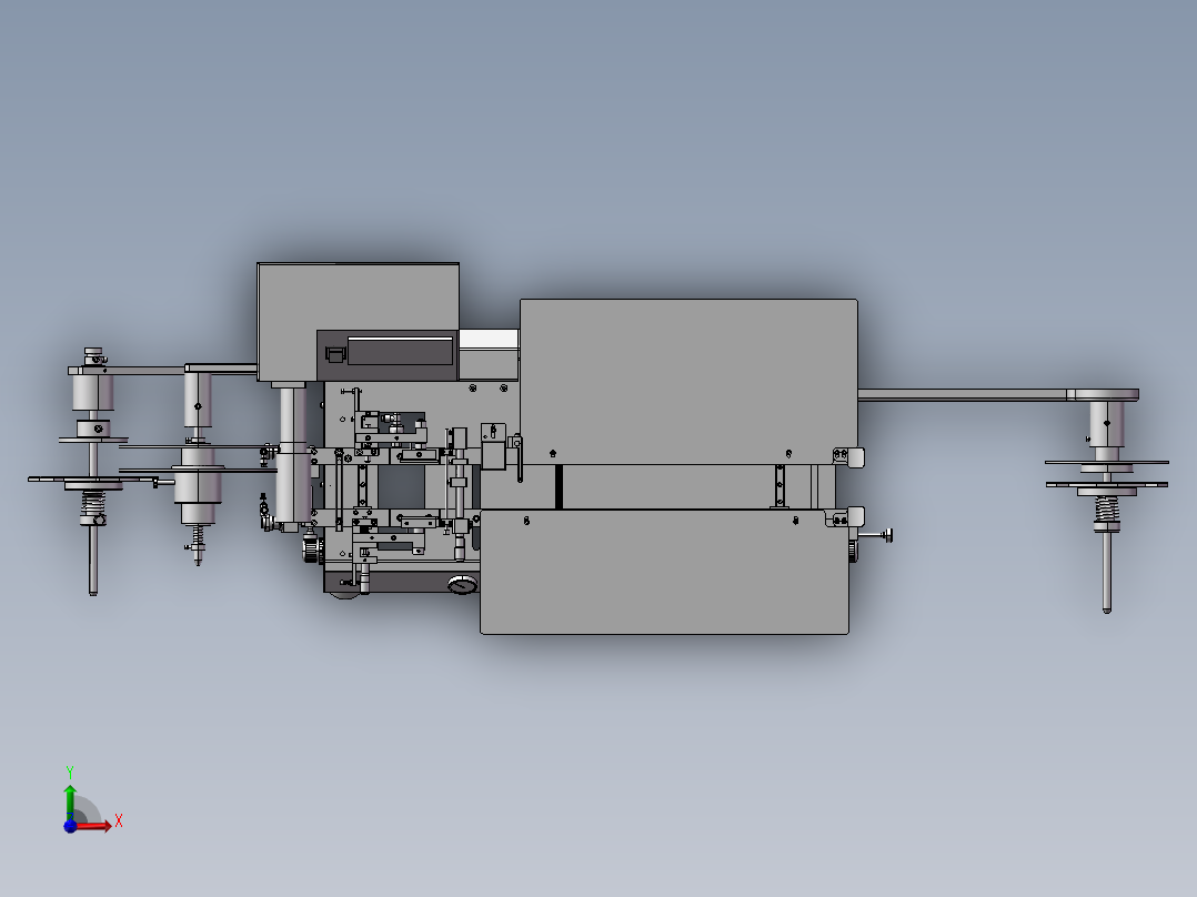 B3_SMT编带机、半自动编带包装机前视图